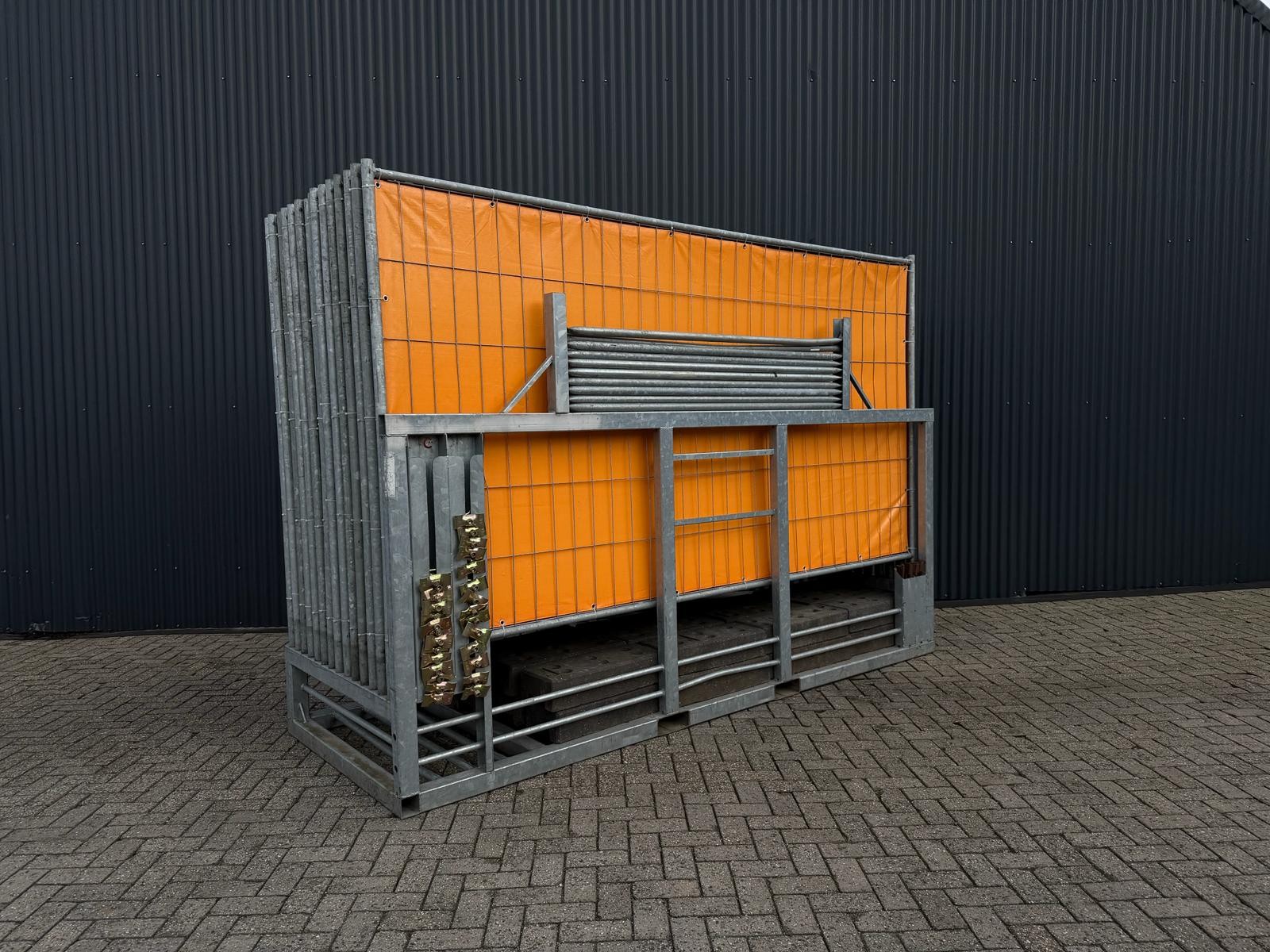 bok oranje gezeilde bouwhekken f4e