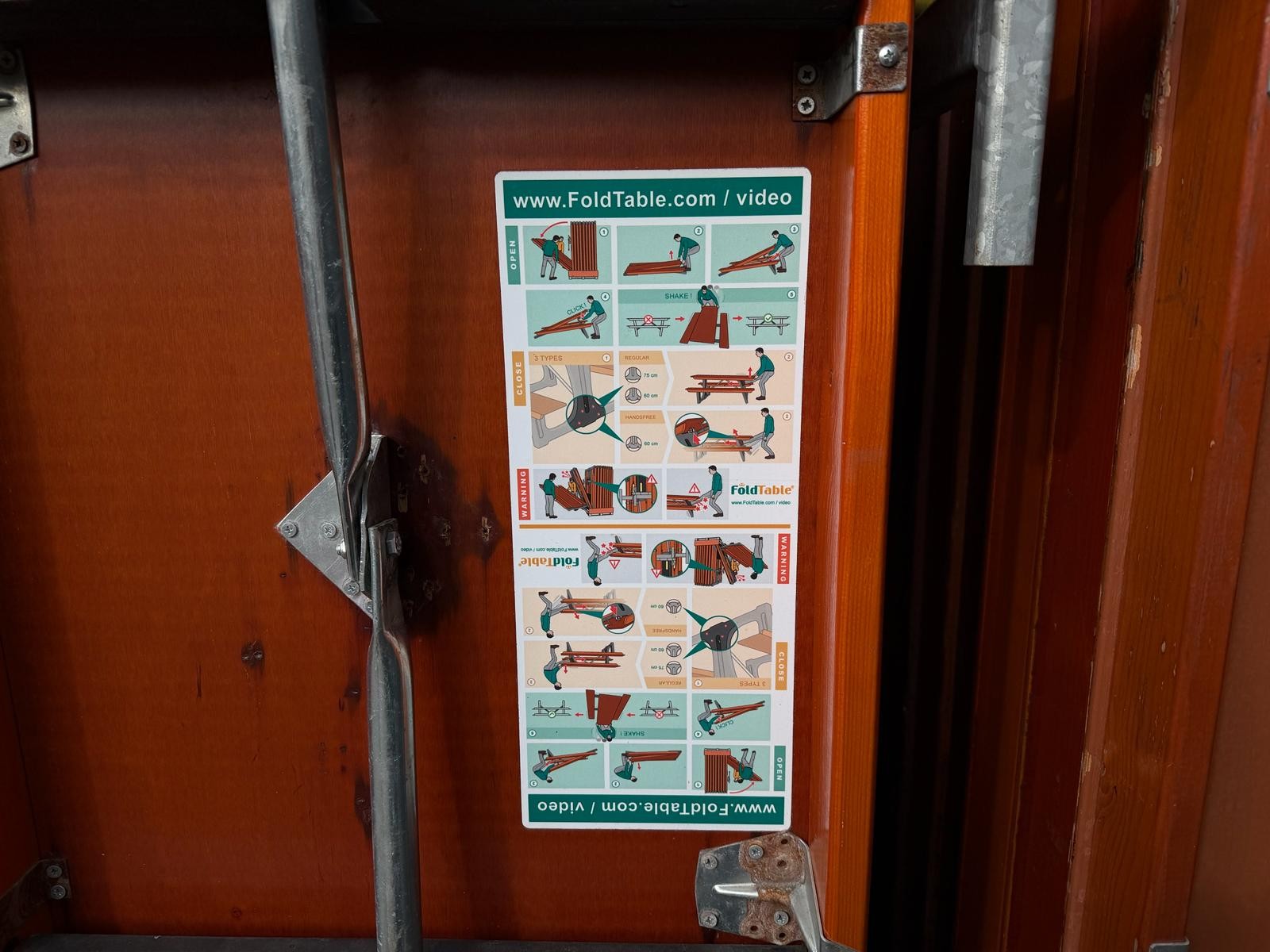 instructie foldtables f4e