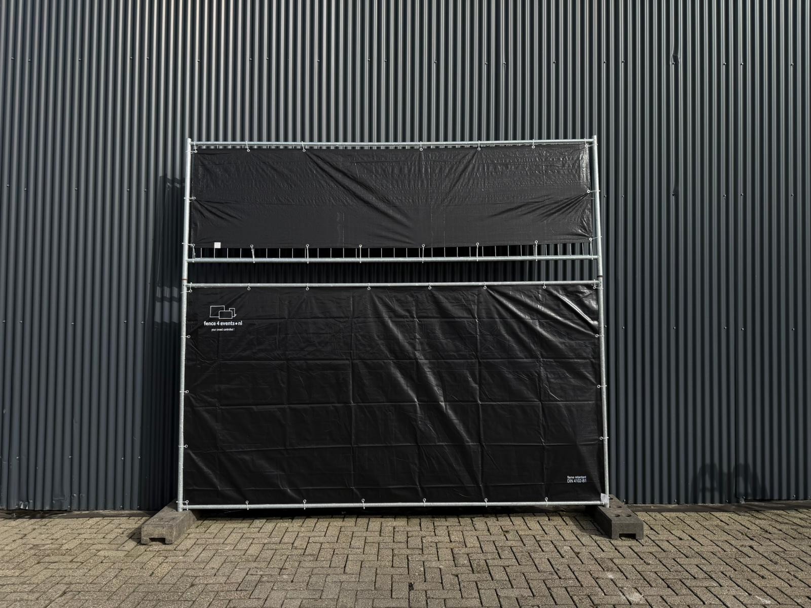 opzethek zwart gezeild f4e