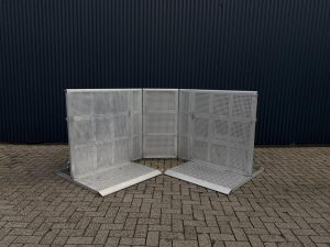 stagebarrier bocht aluminium f4e