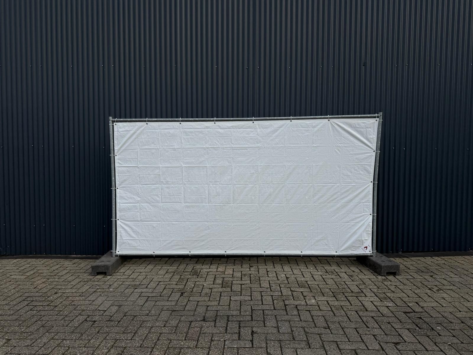 wit gezeild bouwhek f4e